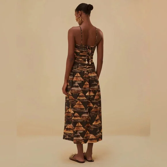 🥭Farm Rio Shuhu maxi dress - Picture 4 of 11